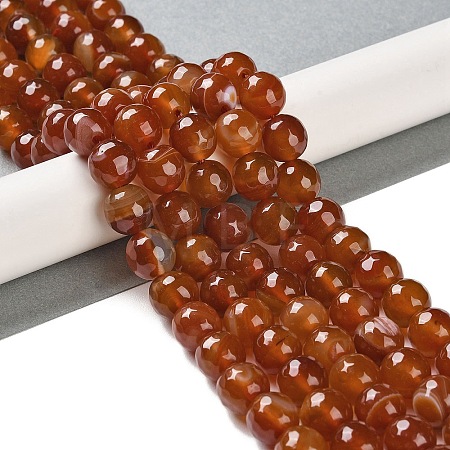 Natural Agate Beads Strands G-M437-B01-01H-1