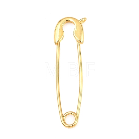 925 Sterling Silver Safety Pin Brooch Findings STER-D311-01G-1