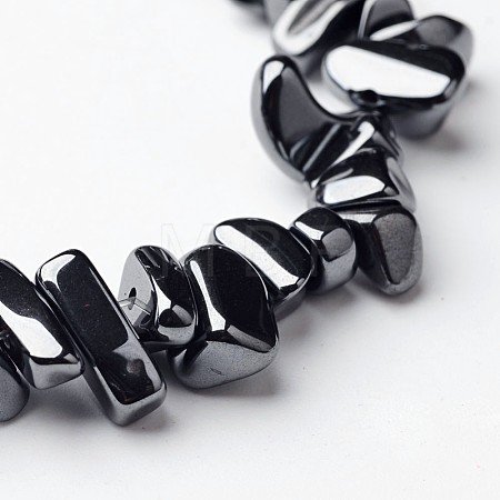 Non-Magnetic Synthetic Hematite Beads Strands X-IM009-1