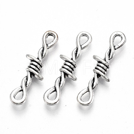 Tibetan Style Alloy Links/Connector TIBE-S323-097AS-RS-1