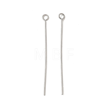 304 Stainless Steel Eye Pins STAS-K293-13P-0.6x40mm-1