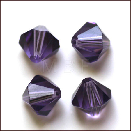 Imitation Austrian Crystal Beads SWAR-F022-6x6mm-539-1