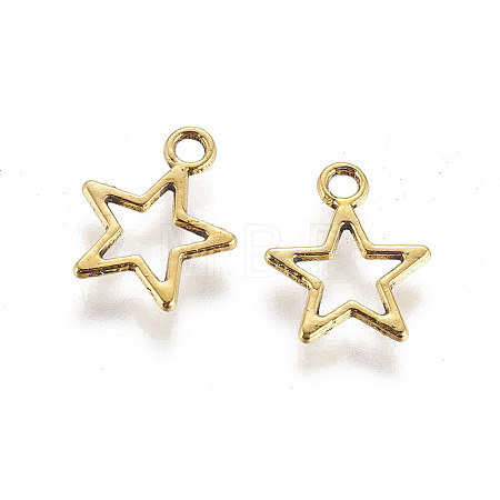 Tibetan Style Alloy Charms LS-GLF10651Y-NF-1