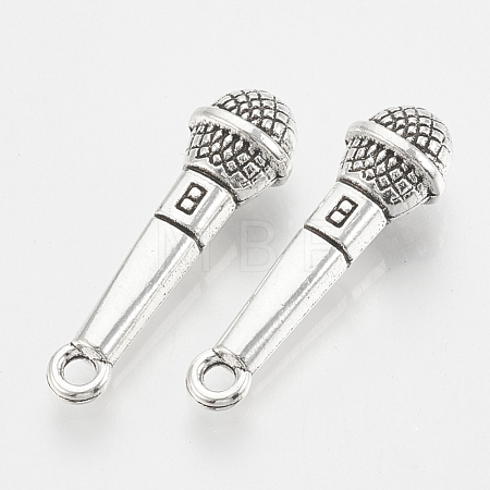 Tibetan Style Alloy Pendants X-TIBE-N005-14AS-LF-1