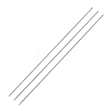 Steel Beading Needles with Hook for Bead Spinner TOOL-C009-01B-06-1
