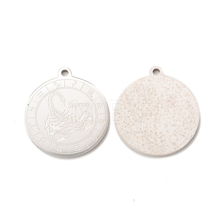 Non-Tarnish 304 Stainless Steel Pendants STAS-A074-03F-P-1