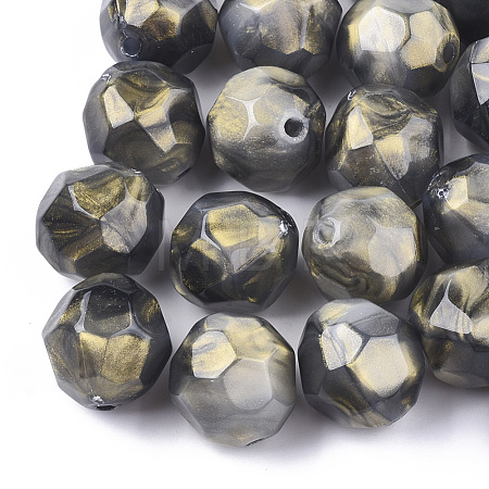 Acrylic Beads X-SACR-S302-08B-1