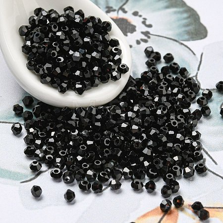 Electroplate Glass Beads EGLA-M030-02A-NB01-1