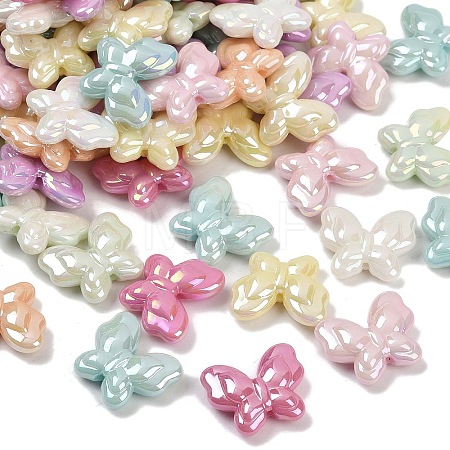 UV Plating Opaque Acrylic Beads MACR-L007-02A-1