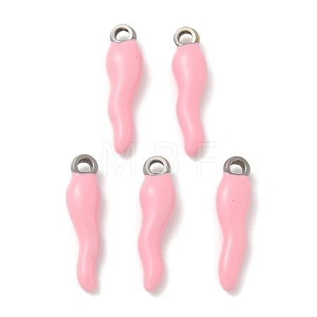 304 Stainless Steel Pendants STAS-I148-02P-03-1