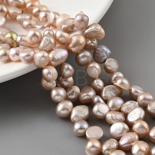 Natural Cultured Freshwater Pearl Beads Strands PEAR-A006-19A-1