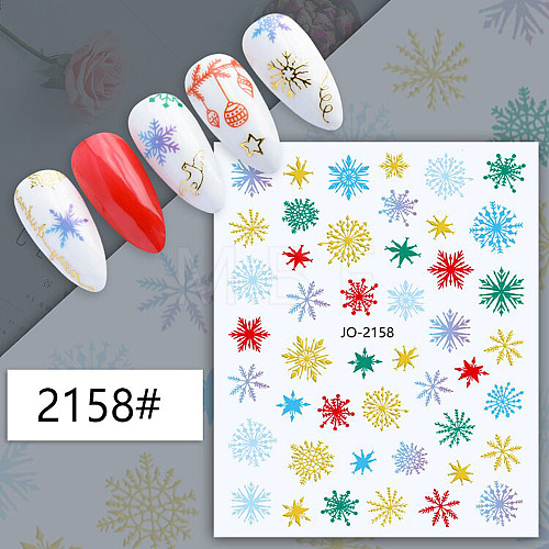 Christmas Theme Nail Art Stickers MRMJ-N033-2158-1