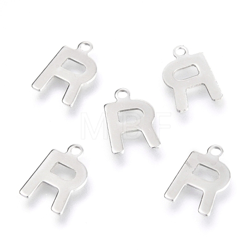 Non-Tarnish 201 Stainless Steel Charms STAS-C021-06P-R-1