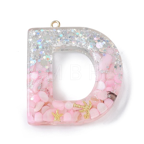 Resin Pendants RESI-B029-01P-D-1