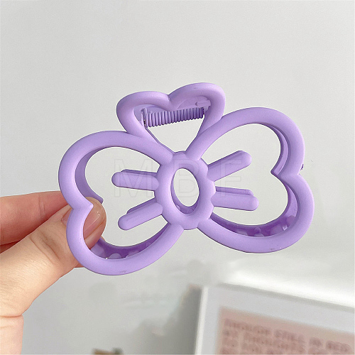 Plastic Claw Hair Clips PW-WGE822B-04-1