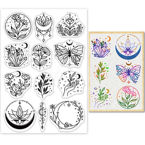 PVC Plastic Stamps DIY-WH0167-56-990-1