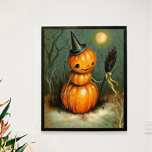 Halloween DIY Diamond Painting Kit AJEW-C037-02I-1