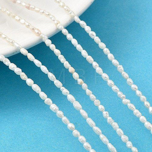 Natural Cultured Freshwater Pearl Beads Strands PEAR-I007-01J-02A-1