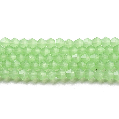 Imitation Jade Glass Beads Strands EGLA-A039-J2mm-D01-1