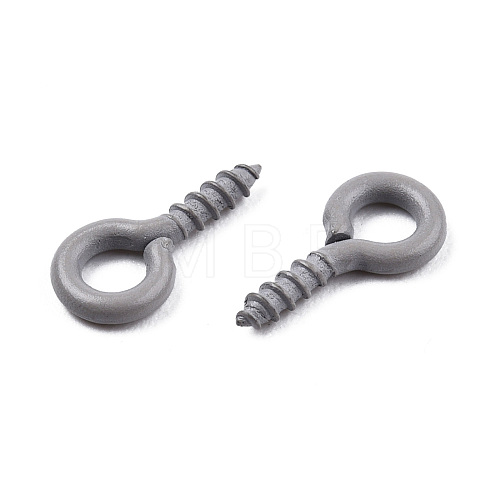 Spray Painted Iron Screw Eye Pin Peg Bails IFIN-N010-002B-16-1