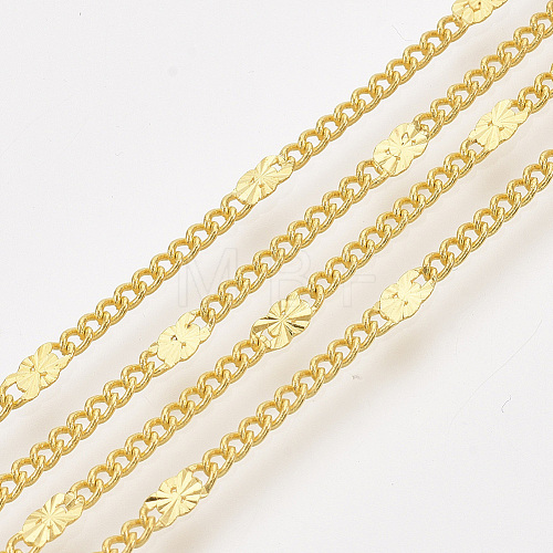 Brass Curb Chains CHC-S007-07A-01-1