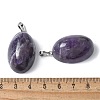 Natural Mixed Gemstone Pendants G-A259-03P-4