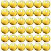 70G Plastic Pendants KY-GF0001-74B-7