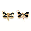 Light Gold Plated Alloy Charms ENAM-T009-02A-2