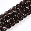 Natural Smoky Quartz Beads Strands G-S345-6mm-19-1