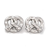 Non-Tarnish 304 Stainless Steel Stud Earrings EJEW-H013-35P-1