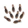 Tibetan Style Pendant Bails LS-RAB3357Y-1