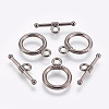 CCB Plastic Toggle Clasps CCB-J027-77B-2