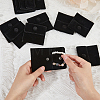 FIBLOOM 24Pcs Square Velvet Jewelry Bags TP-FI0001-02E-3