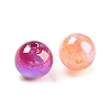 Iridescent Acrylic Glitter Beads MACR-F078-07A-2