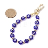 5Pcs 5 Colors Evil Eye Handmade Lampwork Beads Pendant Decoration HJEW-JM02328-3