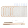 6Pcs Lace Wig Caps AJEW-GA0010-63-1