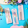 50Pcs PP Plastic Watchband Storage Resealable Bags ABAG-TADJ0003-01C-5