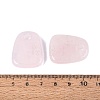 Natural Rose Quartz Pendants G-N362-06E-3