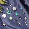 Tarnish Resistant 304 Stainless Steel Brooch Findings X-STAS-F191-04P-12mm-4