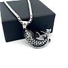 Vintage Fish 304 Stainless Steel Pendant Necklaces for Women Men ZR4097-3