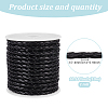 4-Ply Round Imitation Leather Braided Cord LC-WH0003-10A-2