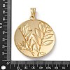 Alloy Big Pendants PALLOY-V009-13B-G-3