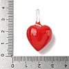 Christmas Handmade Lampwork Pendants LAMP-L081-01G-3