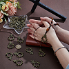 26Pcs Tibetan Style Alloy Pendants TIBEP-UN0001-28AB-2