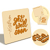 Wooden Commemorative Cards WOOD-WH0040-006-1