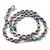 Electroplated Synthetic Non-magnetic Hematite Beads Strands G-L613-Z01-01-2