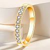 Stainless Steel and Crystal Rhinestone Finger Rings for Women FS-WG71548-14-1