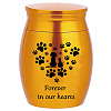 1Pc Alloy Cremation Urn AJEW-CN0001-69D-1