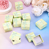 Square Paper Jewelry Gift Boxes with Bowknot CON-TAC0010-80B-14