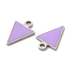 304 Stainless Steel Enamel Pendants STAS-M308-15P-03-2